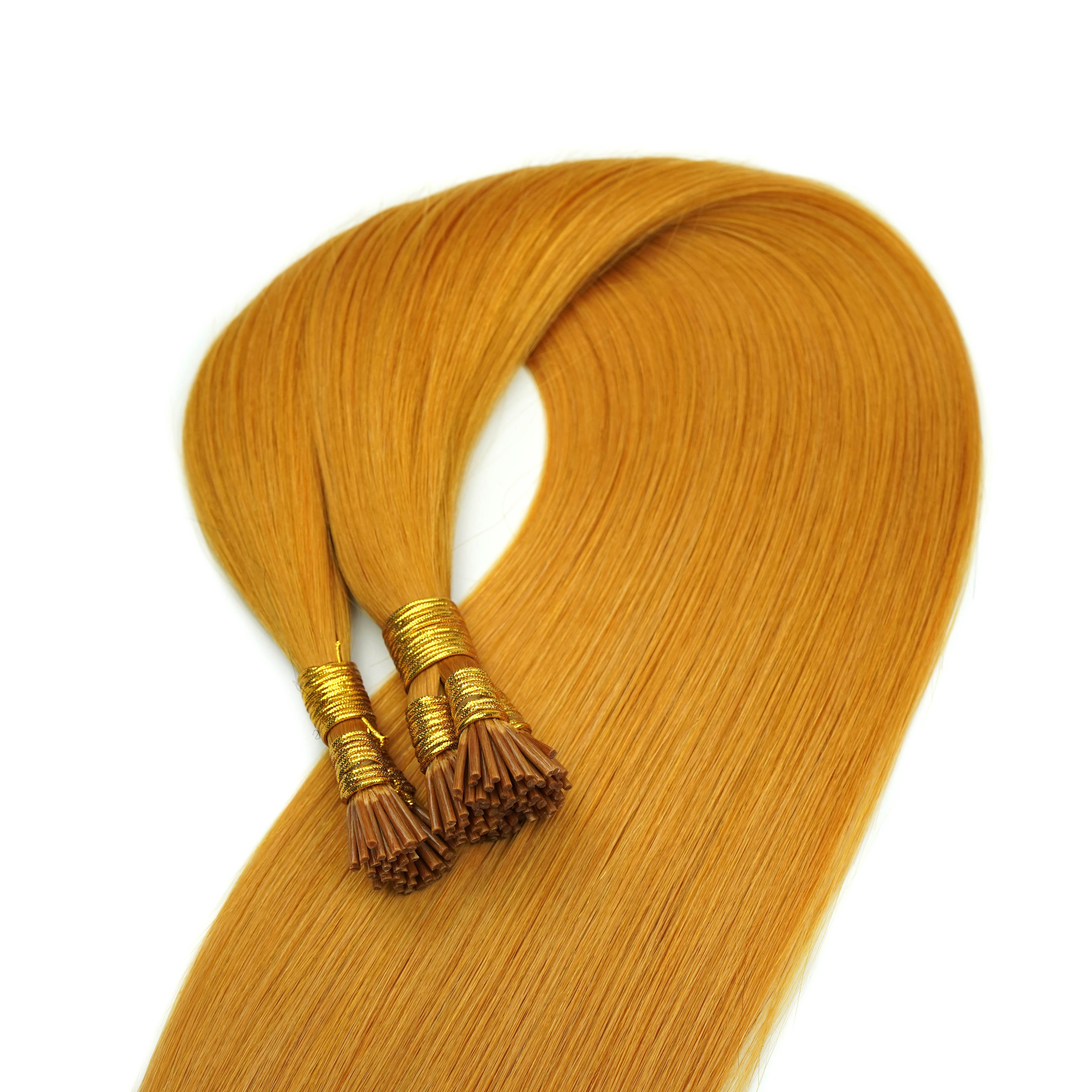 High quality bright light Kinky Straight Janet Yaki Nubian hair Yaki 100% knitted hair I Tip 100% human hair is not dry