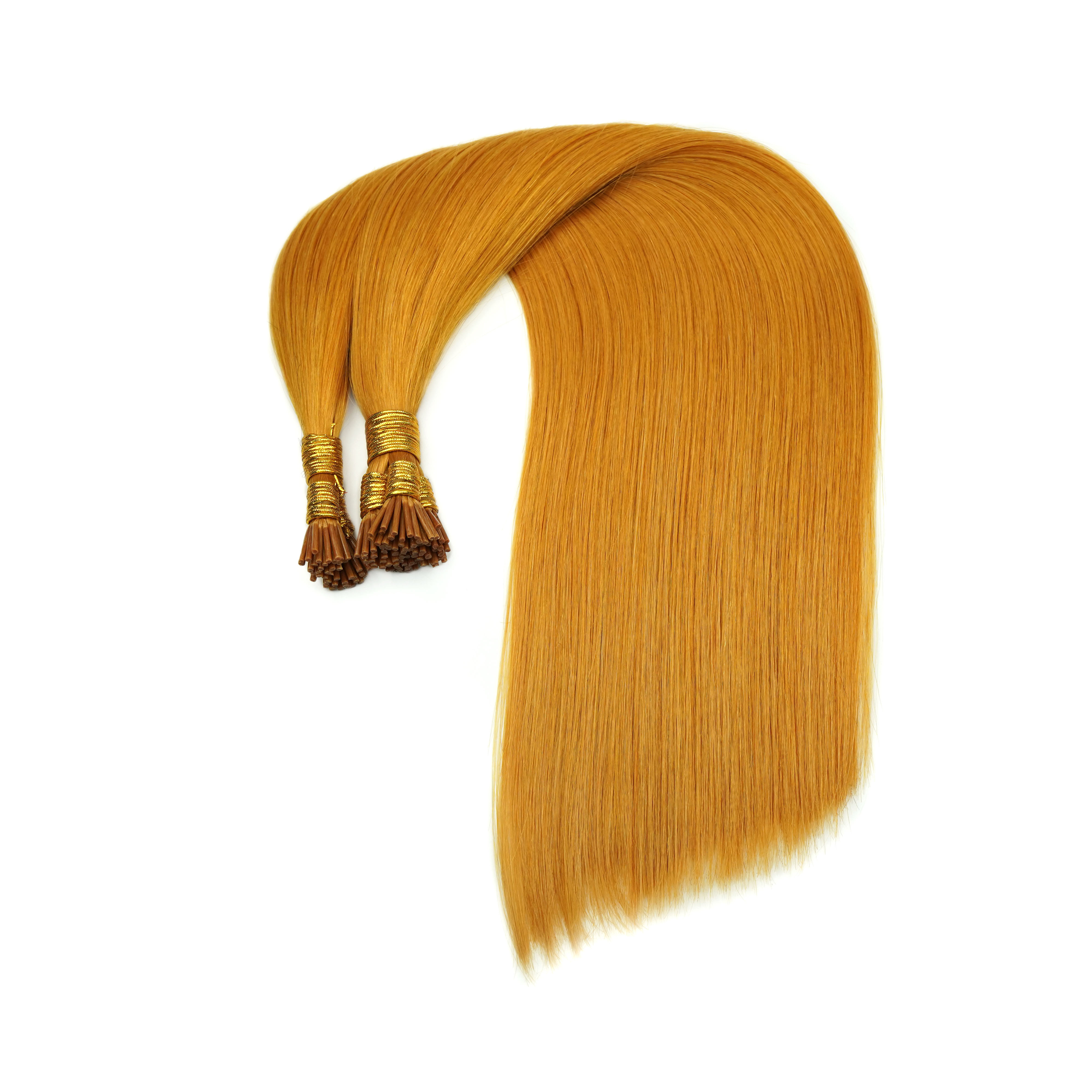 High quality bright light Kinky Straight Janet Yaki Nubian hair Yaki 100% knitted hair I Tip 100% human hair is not dry