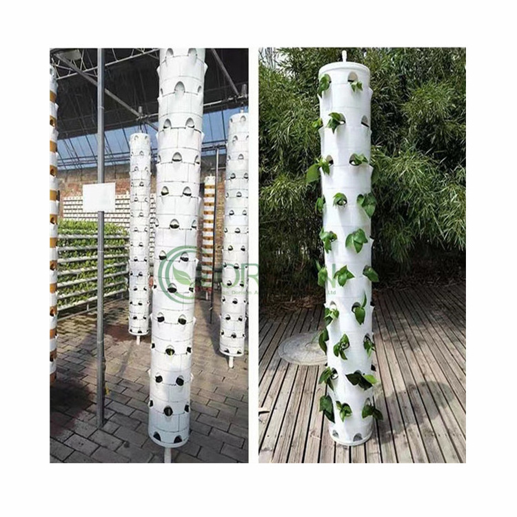 15 Floors Vegetable Hydroponic Smart Farm Water Led Grow Tower Light Stand For Indoor Vertical Tower Garden Growing Plants