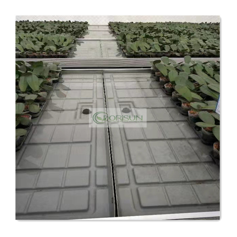 Greenhouses Hydroponic Plastic Flood-tray Abs Premium Diy Grow Flood Control Tray 4x4 Clip System 4x8