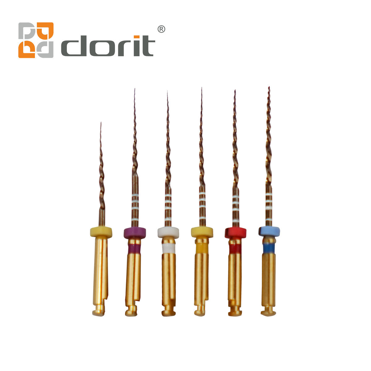 Excellent Dorit Dental Endodontic NITI Files Gold with Heat Activation for Engine Use