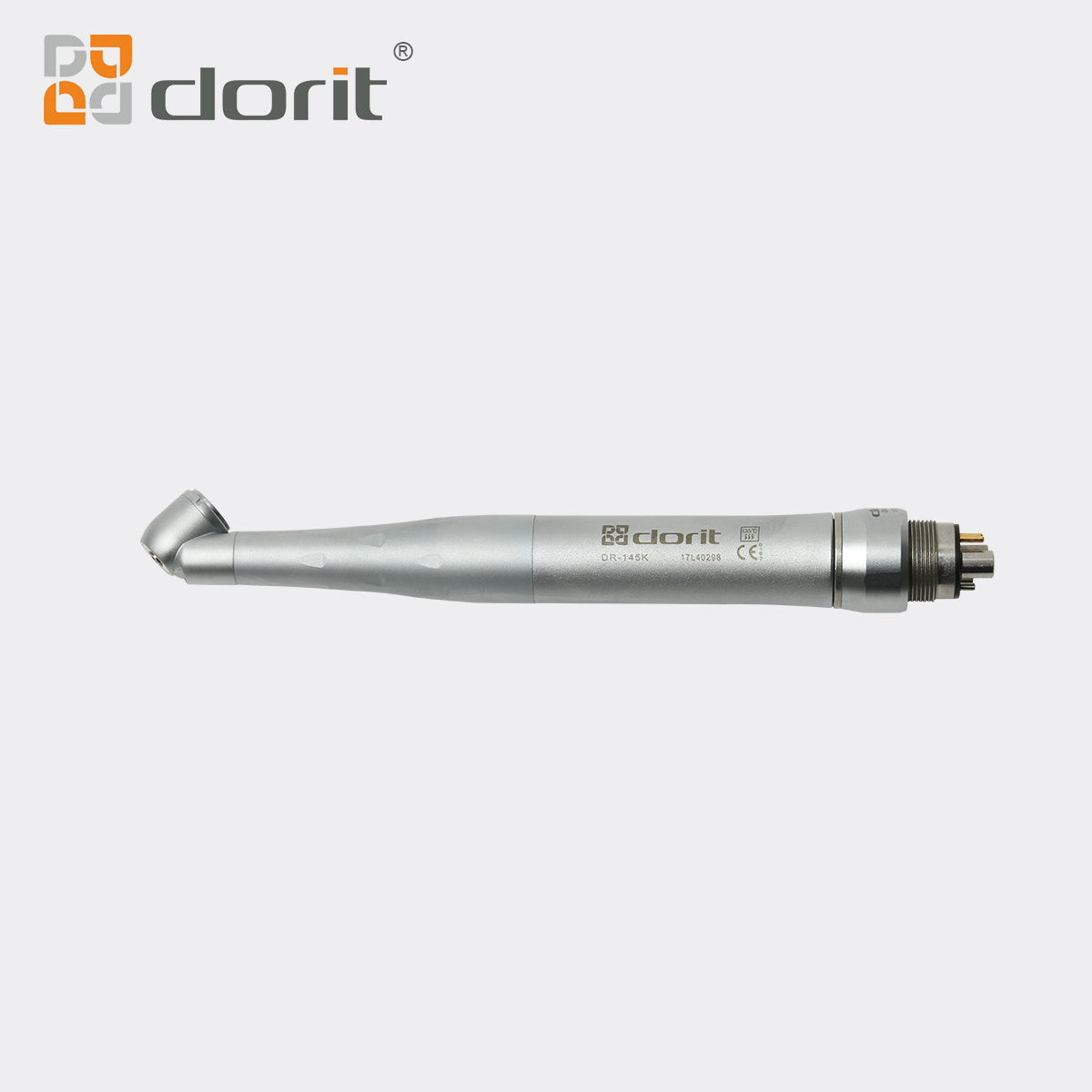 6 Holes Quick Coupling High Speed Turbine with Led Light 45 Degree Head Dental Handpiece Dorit brand