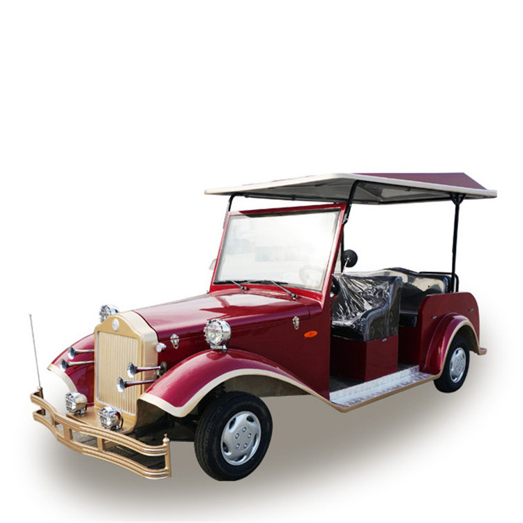 CE ISO approved antique electric sightseeing vintage retro moke car best price vehicle for sale