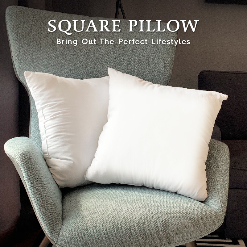 Highly Recommend The Square Pillow For Multiple Sizes Cushion Insert From 40CM To 80CM Shipping From Malaysia