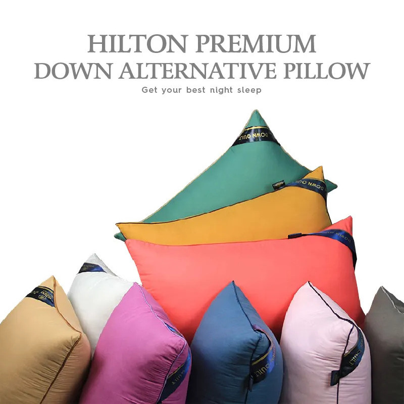 Bulk Buy Hilton 5 Star Hotel Trendy Cushion Sleeping Pillow Multicolor Available Comfort and Style from Malaysia