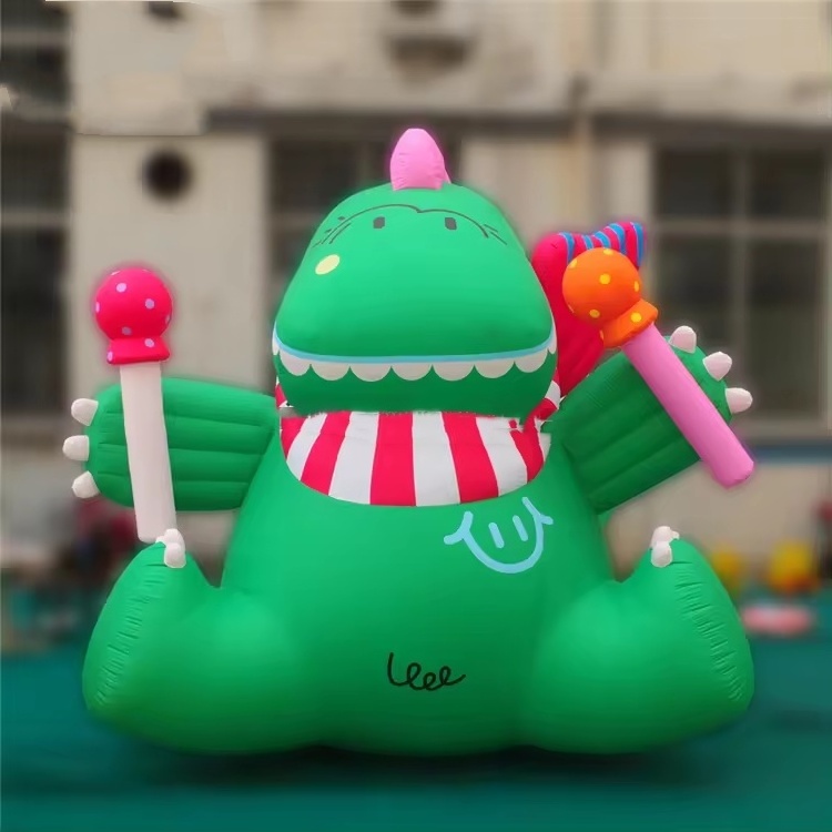 Dinosaur theme park party Walking inflatable dinosaur costume cute inflatable cartoon dinosaur costume