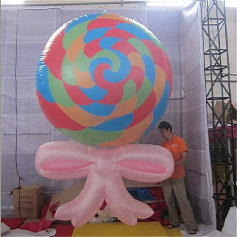 Christmas Large Inflatable Lollipop Candy For Decoration