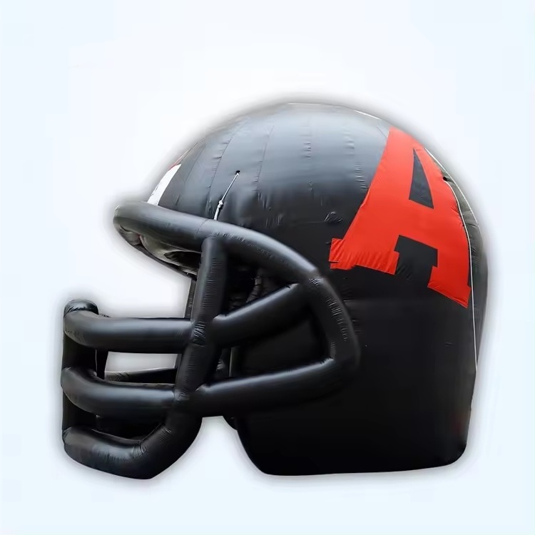 large football inflatable helmet, inflatable advertising helmet tunnel