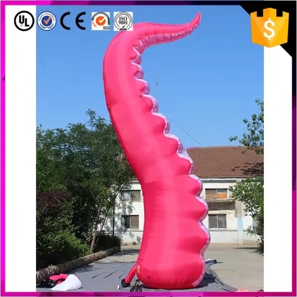 advertising inflatables  Giant Inflatable Pink Octopus Tentacle for Decoration