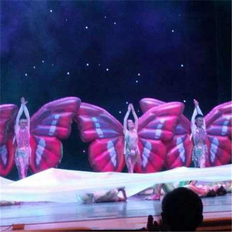 Party Event Parade Inflatable Animal Costume Club Customized Butterfly Wing Costume Inflatable For Stage