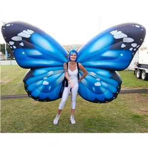 Party Event Parade Inflatable Animal Costume Club Customized Butterfly Wing Costume Inflatable For Stage