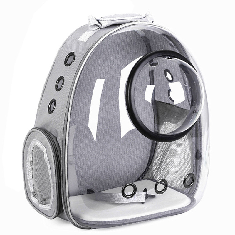 Wholesale Portable Travel Pet Carrier Backpack Transparent Space Capsule Breathable Cat Dog Backpack