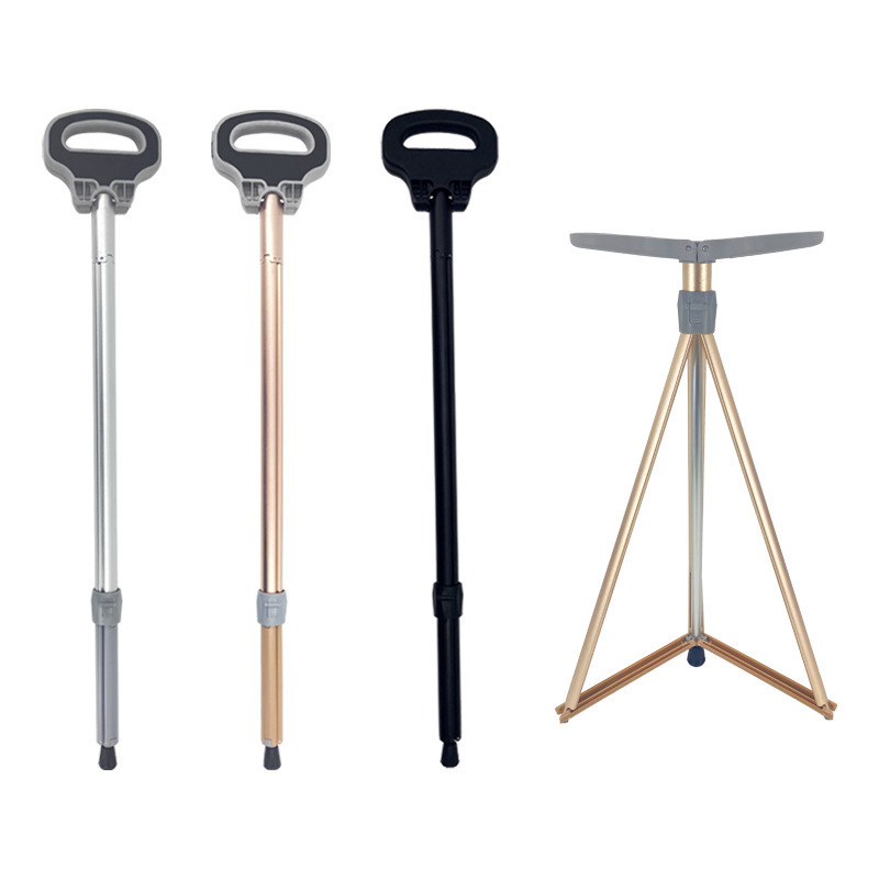 medical adjustable forearm crutch cane alternative folding hiking crutches chair aluminium foldable crutch stool