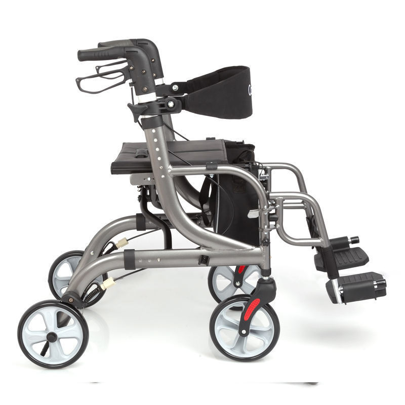 best lightweight 4 wheels walking rollator walker folding disabled walker and rollator