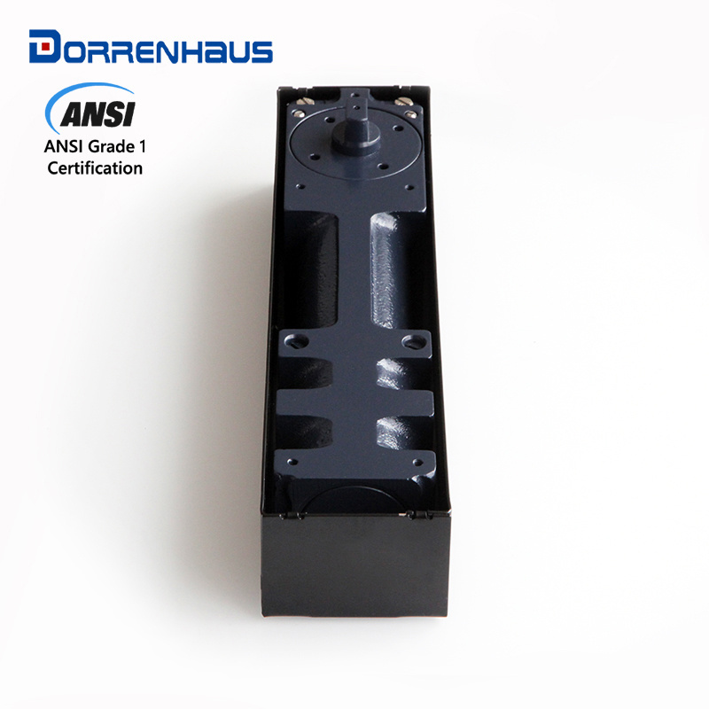 DORRENHAUS TS-80 Heavy Duty 300kg Steel Door Closer Double Acting Hydraulic Cylinder Floor Spring Hinge