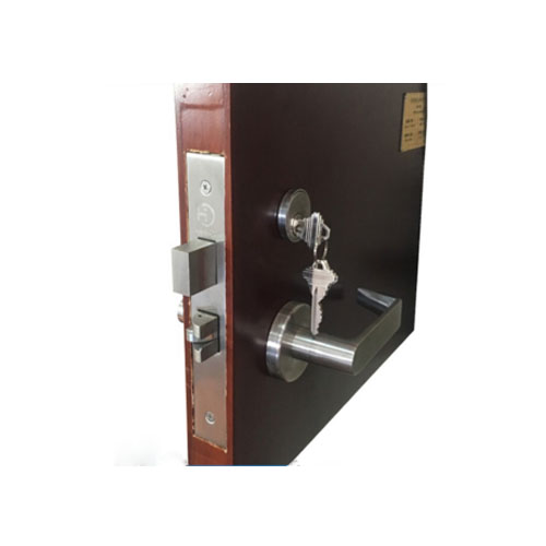 ANSI Grade 1 Extra Heavy Duty Mortise Lockset in Passage Function GA8701 Commercial 10 Years Non Keyed without Deadbolt