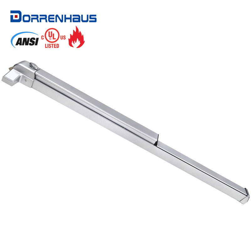 DORRENHAUS UL500P Factory Wholesale Painted Steel UL Certification Panic Exit Device 1045mm Panic Bar Rim Type Fire Door Lock