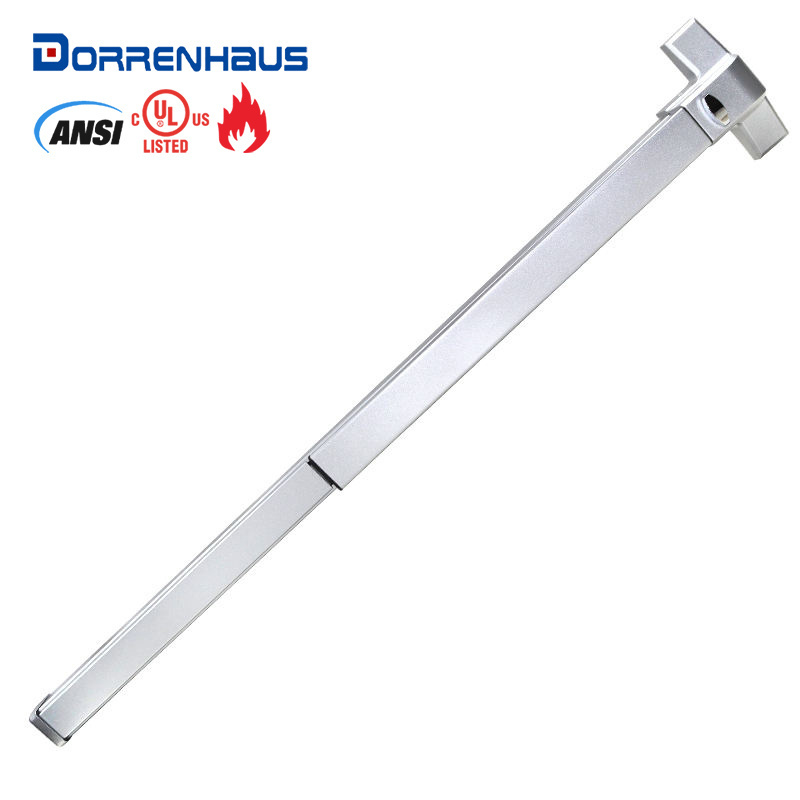 DORRENHAUS UL500P Factory Wholesale Painted Steel UL Certification Panic Exit Device 1045mm Panic Bar Rim Type Fire Door Lock