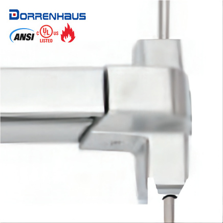 DORRENHAUS UL560P ANSI UL Sturdy Strength Painted Steel Panic Exit Device Emergency Door Push Bar Panic Bar Lock