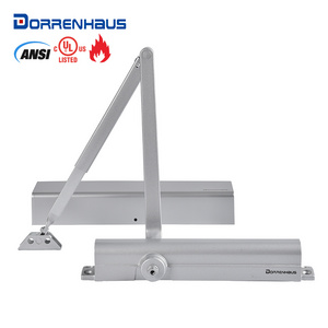 DORRENHAUS D8000 UL Listed Heavy Duty Size Adjustable Commercial Automatic Hydraulic Door Closer For 20-150kg Door