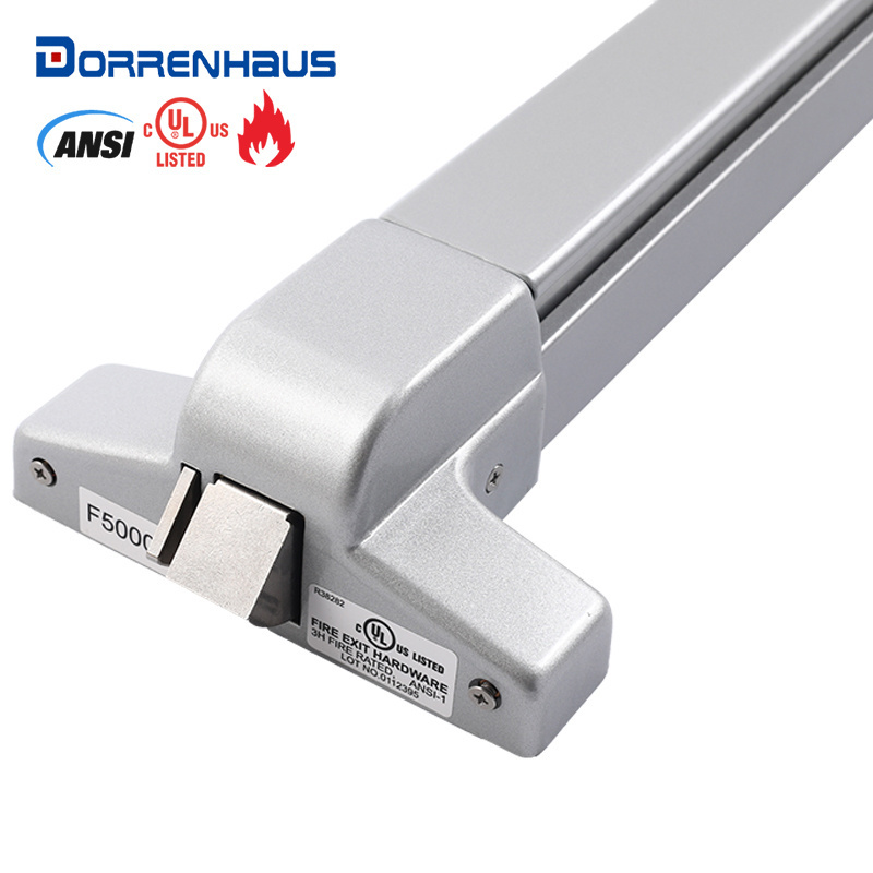 DORRENHAUS F5000P ANSI UL Fire Door Exit Device Push Bar Emergency Fire Exit Door Panic Exit Push Bar Lock