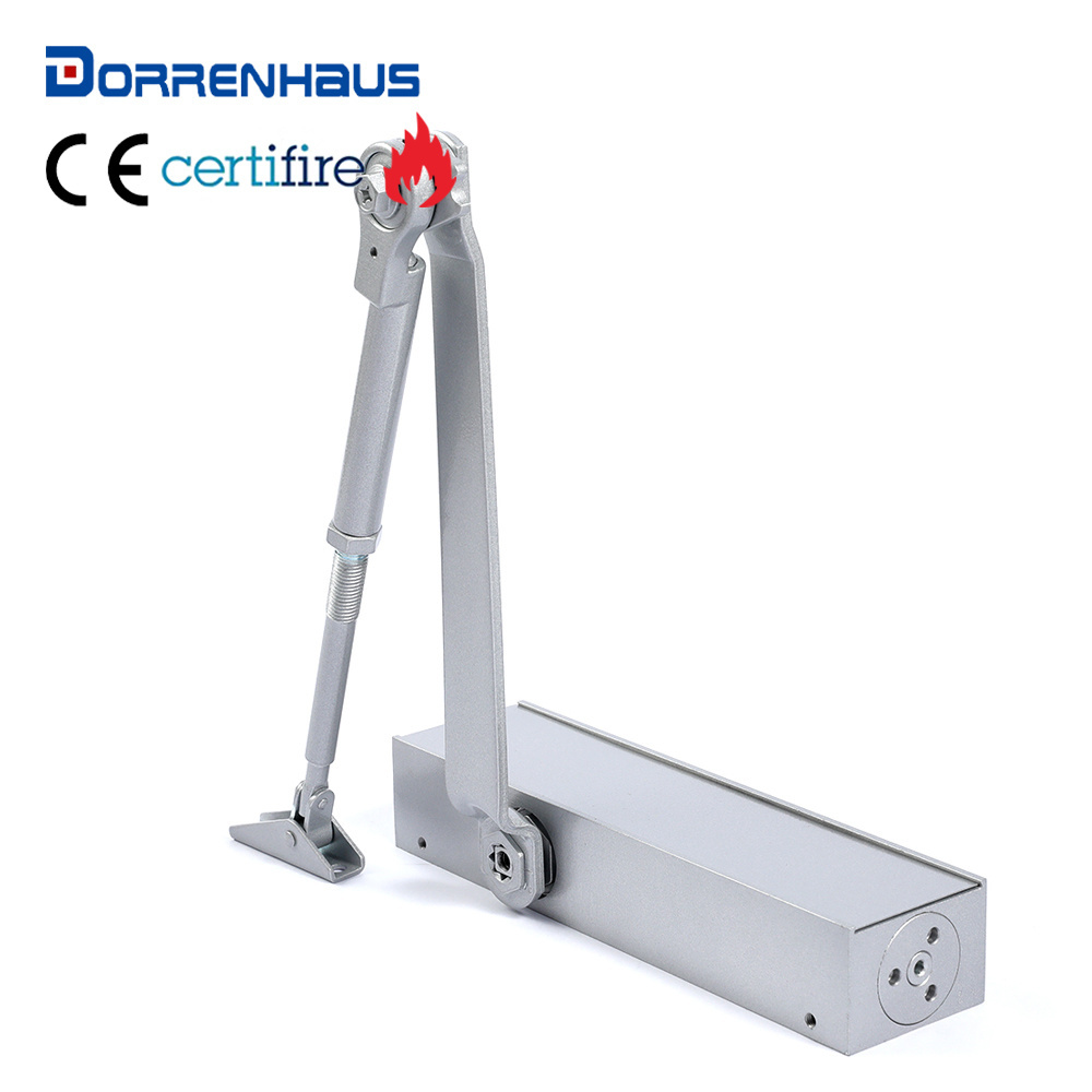 DORRENHAUS D2024T CE CERTIFIRE European Style Medium Duty Door Closers With Hold Open Arm And SS Metal Cover