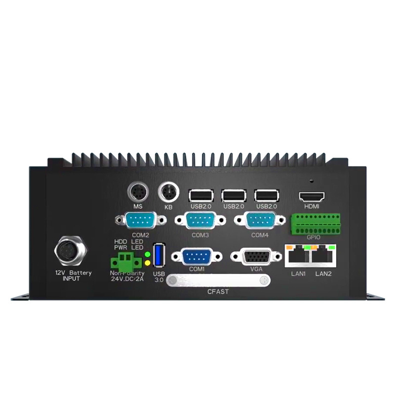 Fanless Compact Industrial Computer Intel Celeron J1900 Atom E3845 CPU 24VDC Mini Pc all in one