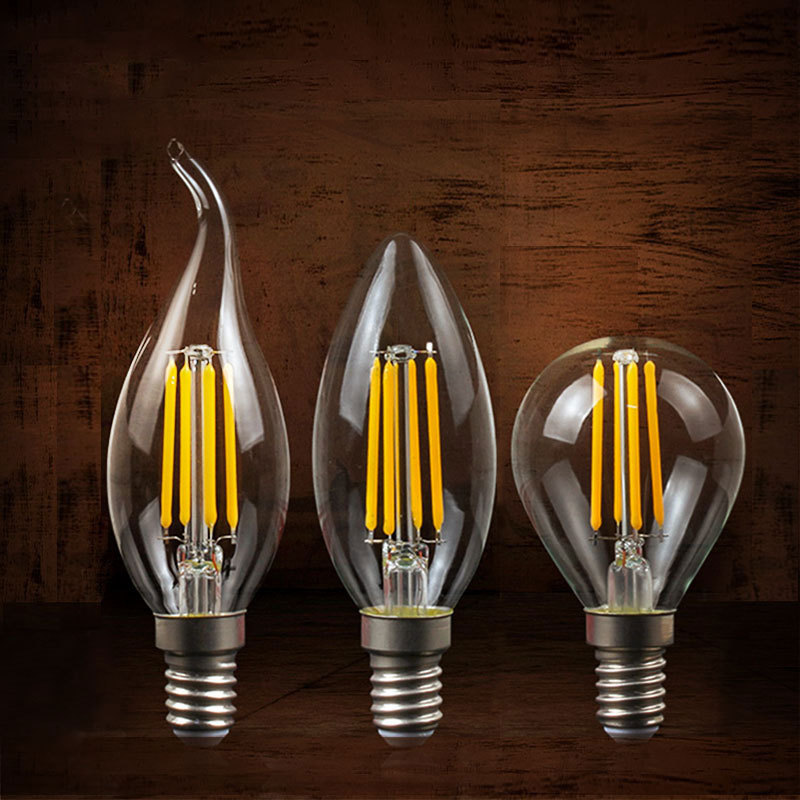 LED Edison bulb 8 watts, light distribution is uniform, comfortable and not dazzling, used in a variety of places