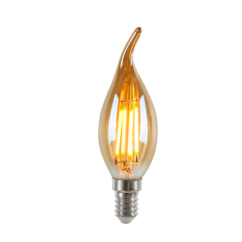 Luxury ambience lamp E14 E27 B22 Led Edison bulb for restaurant bar home 2w led bulb edison Filament