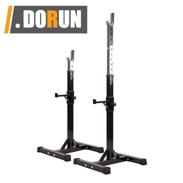 Barbell Rack Squat Stand Adjustable Bench Press Rack 550LBS Max Load Multi-Function Weight Lifting Home Gym Fitness