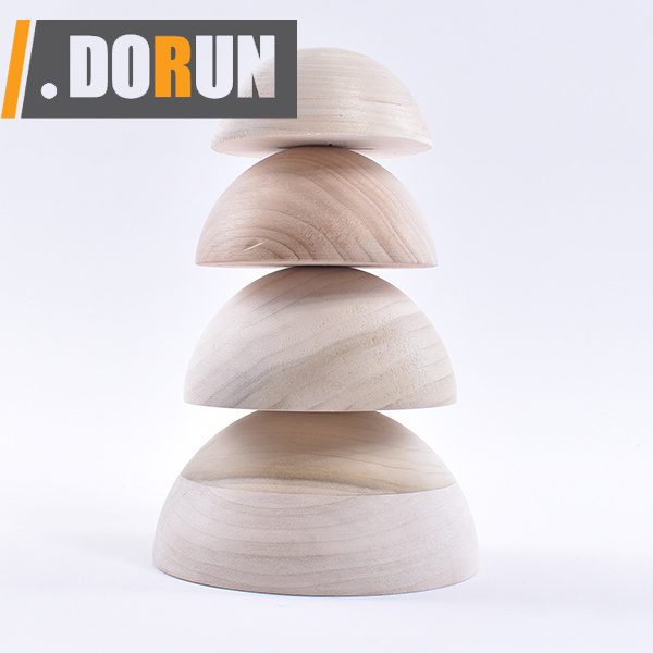 Wooden Hang Board/Climbing Half Round Ball for Doorway - Hand Strengthener Equipment for Training Finger, Grip and Pull Up