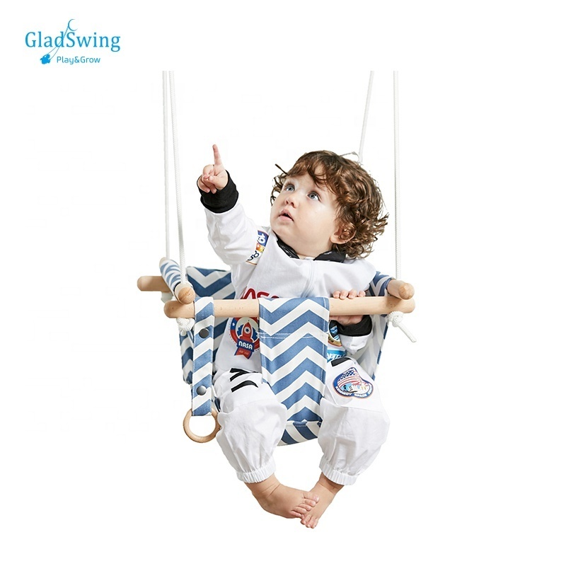 Indoor and Outdoor Hammock Toddler Kids Toys Tree Swings Backyard Outside Fabric Foldable Baby Patio Swing Set