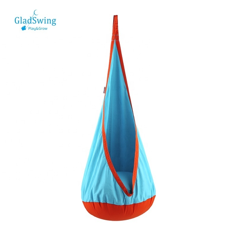 home child kids hammock chair kids swing pod air cushion outdoor indoor hanging seat autism swings