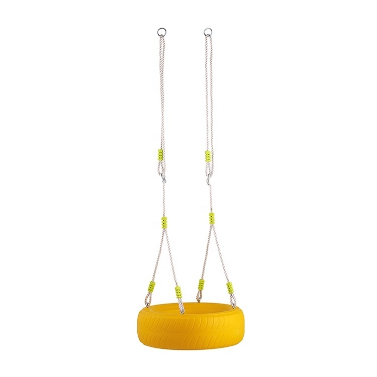 high dentisy PE plastic tire swing