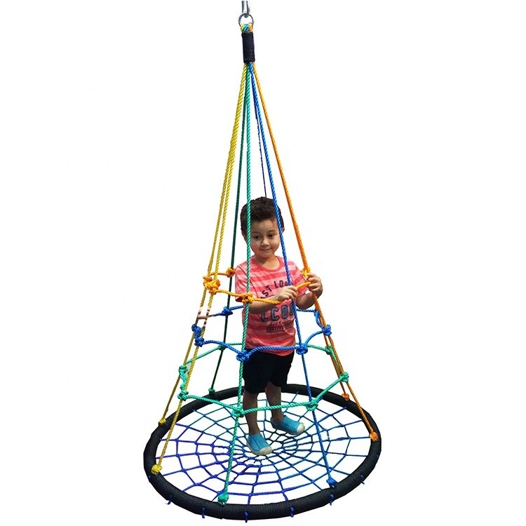 PE rope Birdcage hammock nest swing for kids climbing