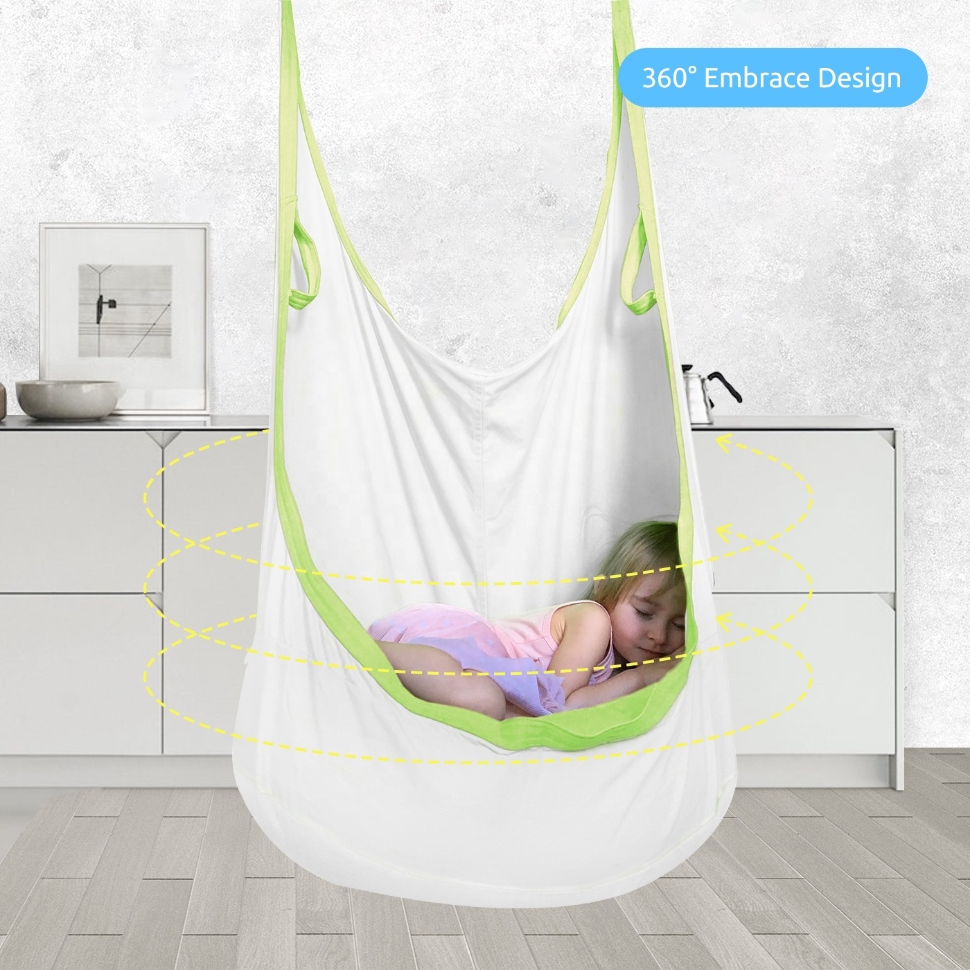 Gladswing baby kids indoor outdoor hammock hanging tent swing chair