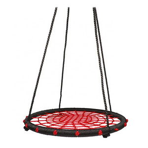 Gladswing 100cm Large Backyard Round Rope Webbing Children's Nest Swing