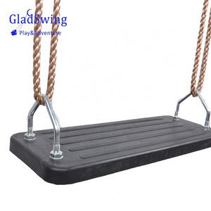 kids rubber swing seat with metal plate inside