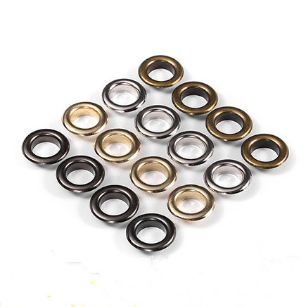 Wholesale custom size plated metal brass stainless steel garment eyelet