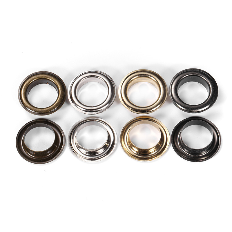 Wholesale custom size plated metal brass stainless steel garment eyelet