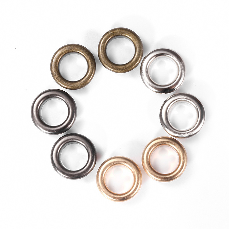 Wholesale custom size plated metal brass stainless steel garment eyelet