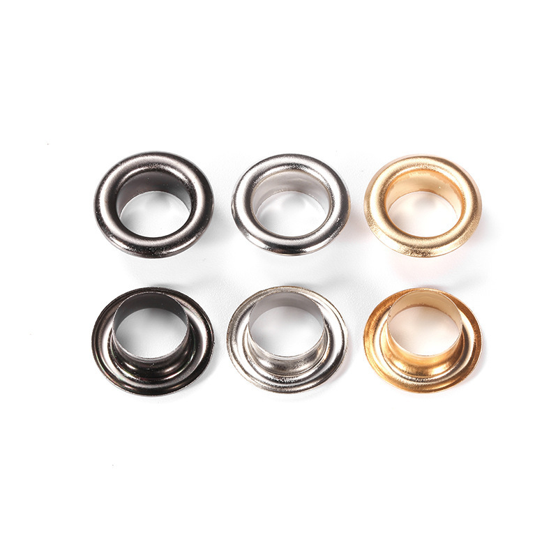 Wholesale custom size plated metal brass stainless steel garment eyelet