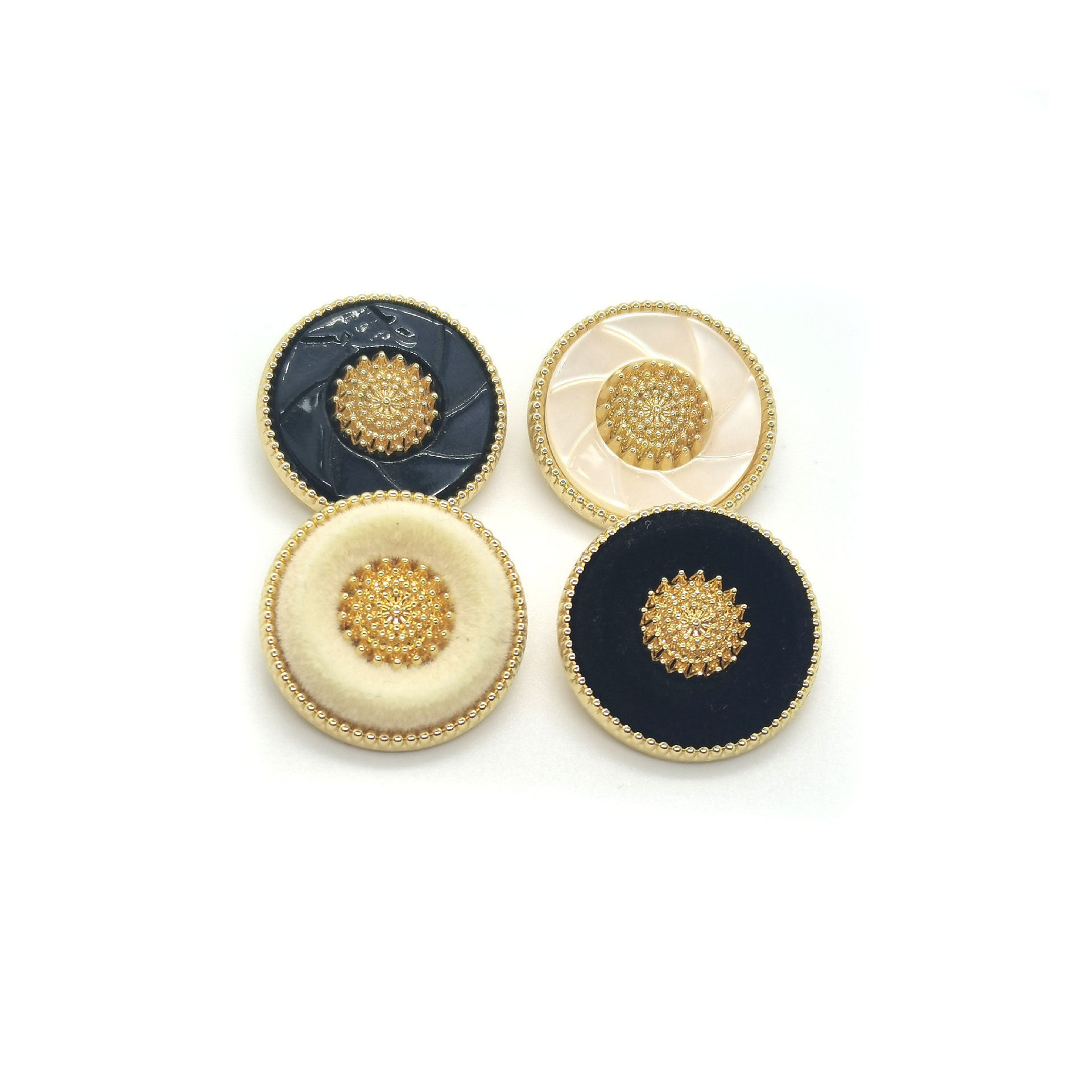 New Style metal garment Anchor Heart Crown shank buttons sewing button for clothes coat