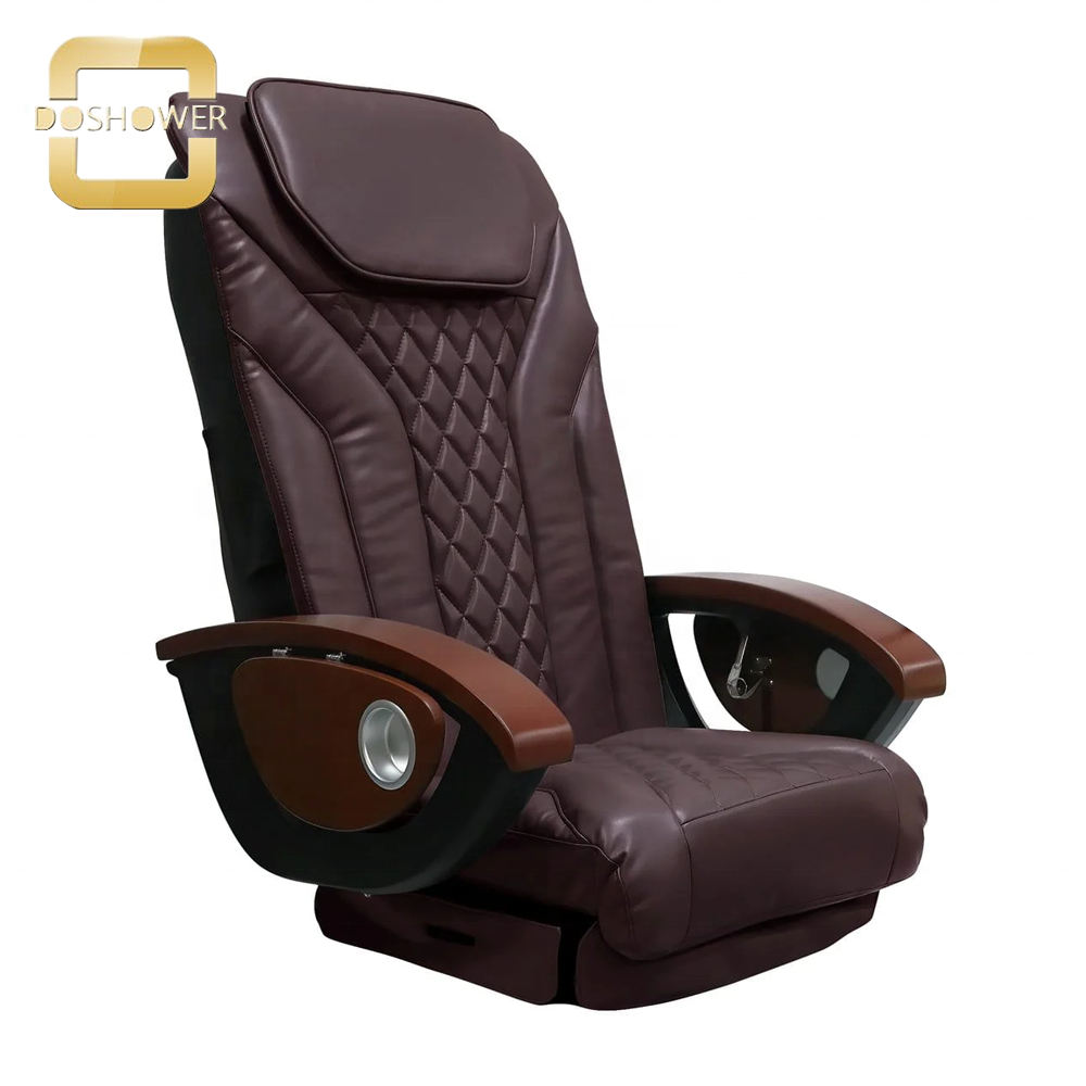 human touch top massage chair of genuine pedicure chair top with attached remote control for burgundy pedicure chair top supply