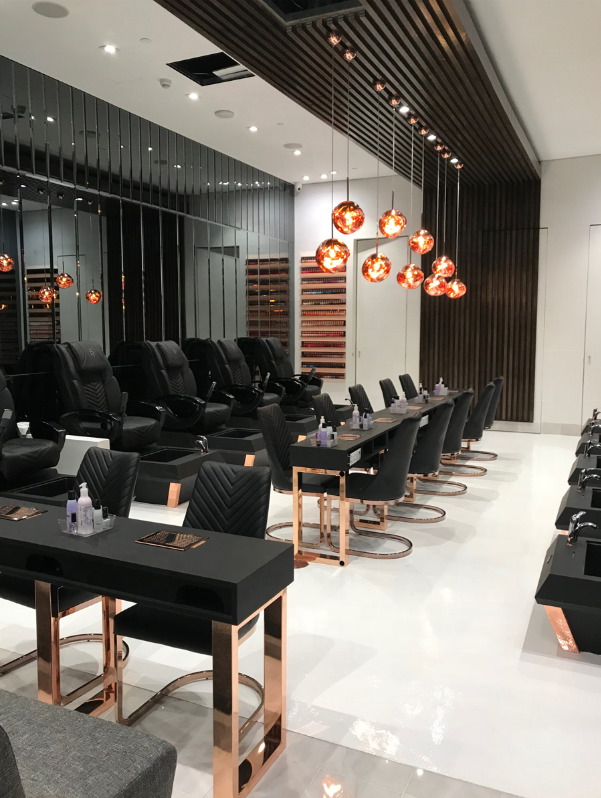 2022 new design nail salon furniture with used nail spa pedicure chair