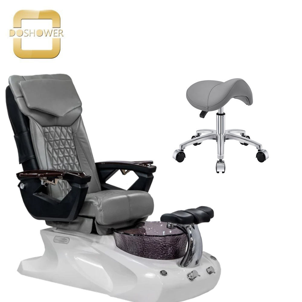 Shoulder massage function pedicure chair for luxury fiberglass pedicure tub of disposable magnet jet pedicure chair