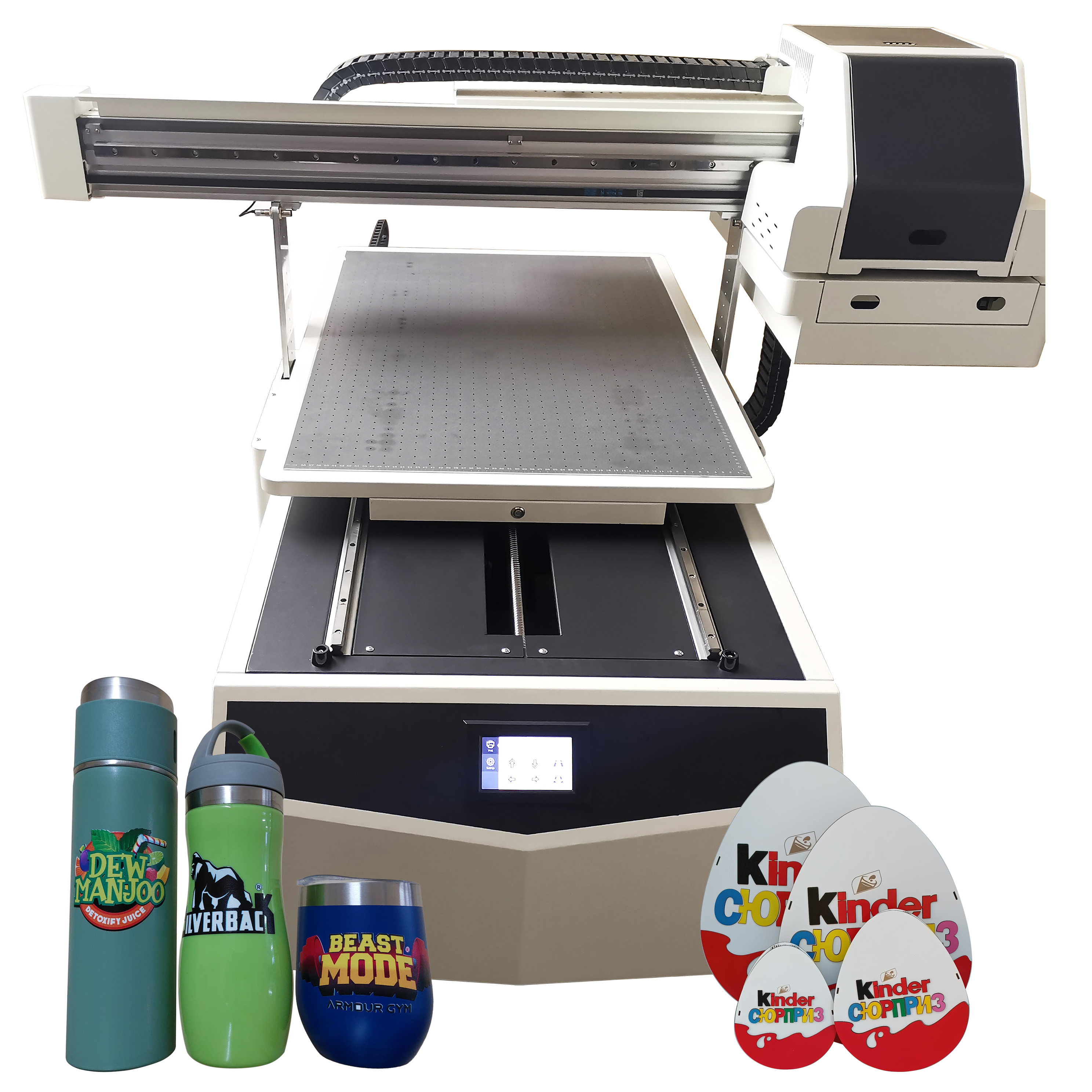 universal 6090 a1 size dtf xp600 i1600 DX10 I3200 inkjet uv printer machine for traveling suit case