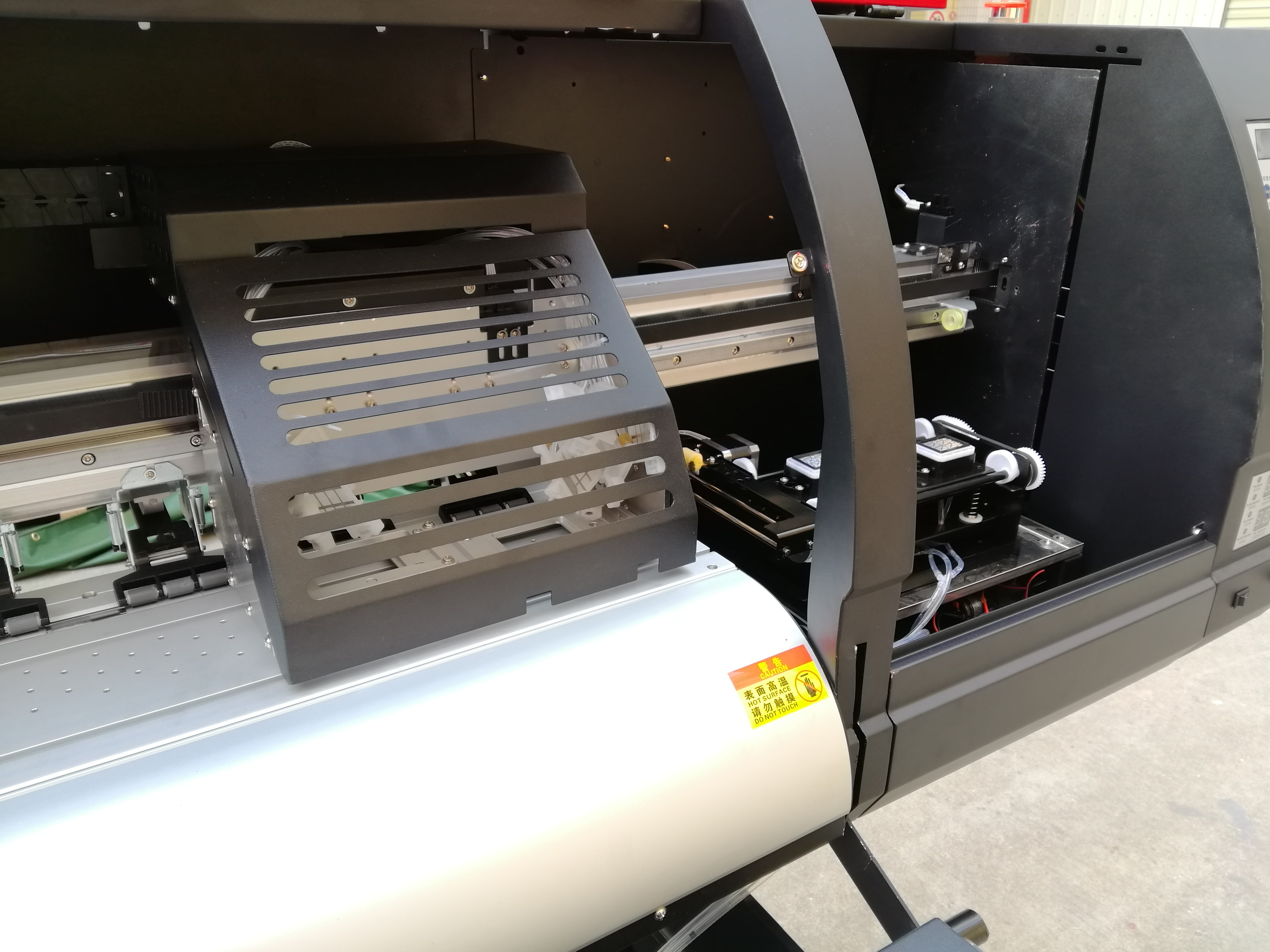 large wide format 1.8m 1.9m 2.5m 3.2m dx5 cabezal xp600 head eco solvent printer plotter de corte graphtec affordable