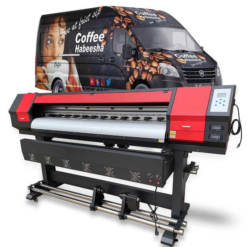 5 feet 4 feet 1.3m 1.6m 1.8m digital inkjet machine one way vision perforated window graphic sticker printer