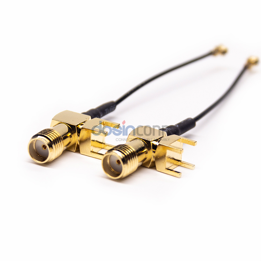 DOSIN SMA RF Coaxial Pigtail Pitail IPEX-SMA Connector 1.13 Extension Custom Cable Assembly